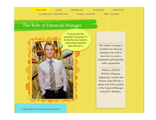 The Roleofthe Financial Manager