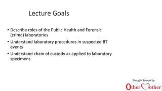 The role of the laboratory | PPTX
