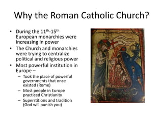 The Role of the Medieval Church | PPTX