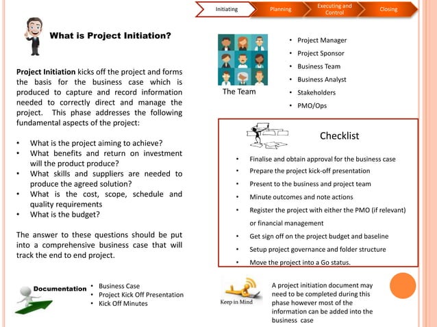 The Role Of The Project Manager