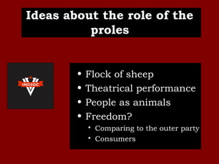 The role of the proles by lynn | PPT