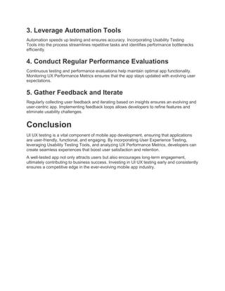 The Role of UI UX Testing in Mobile App Development.pdf