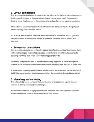Qt Ux Development.pdf The Role of Visual Testing in Modern UI/UX Development | PDF