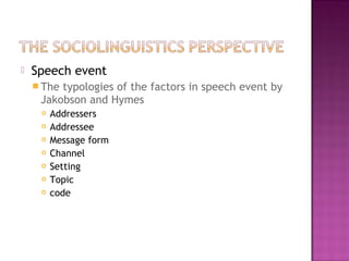 The role of vocabulary | PPT