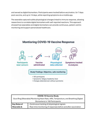 The Role of Wearables and Digital Biomarkers in Clinical Research | PDF
