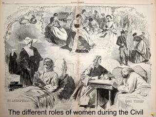 The Role of Women in the Civil War | PPTX