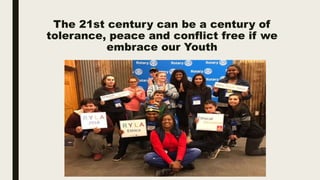 The Role of Youth in Peaceful Coexistence | PPTX