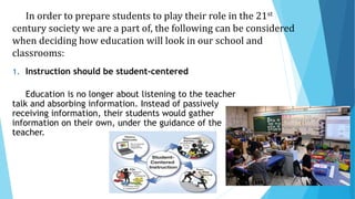 The roles and functions of educational technology in 21st century | PPTX
