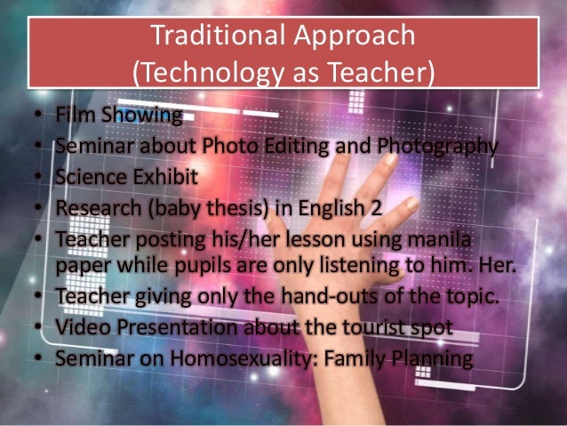 Instructional technology thesis topics