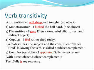 Lecture 1: The roles of phrases and clauses | PPT