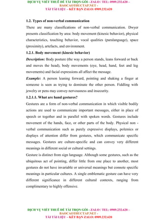 The Roles Of Some Hand Gestures As Aspects Of Non-Verbal Communication ...