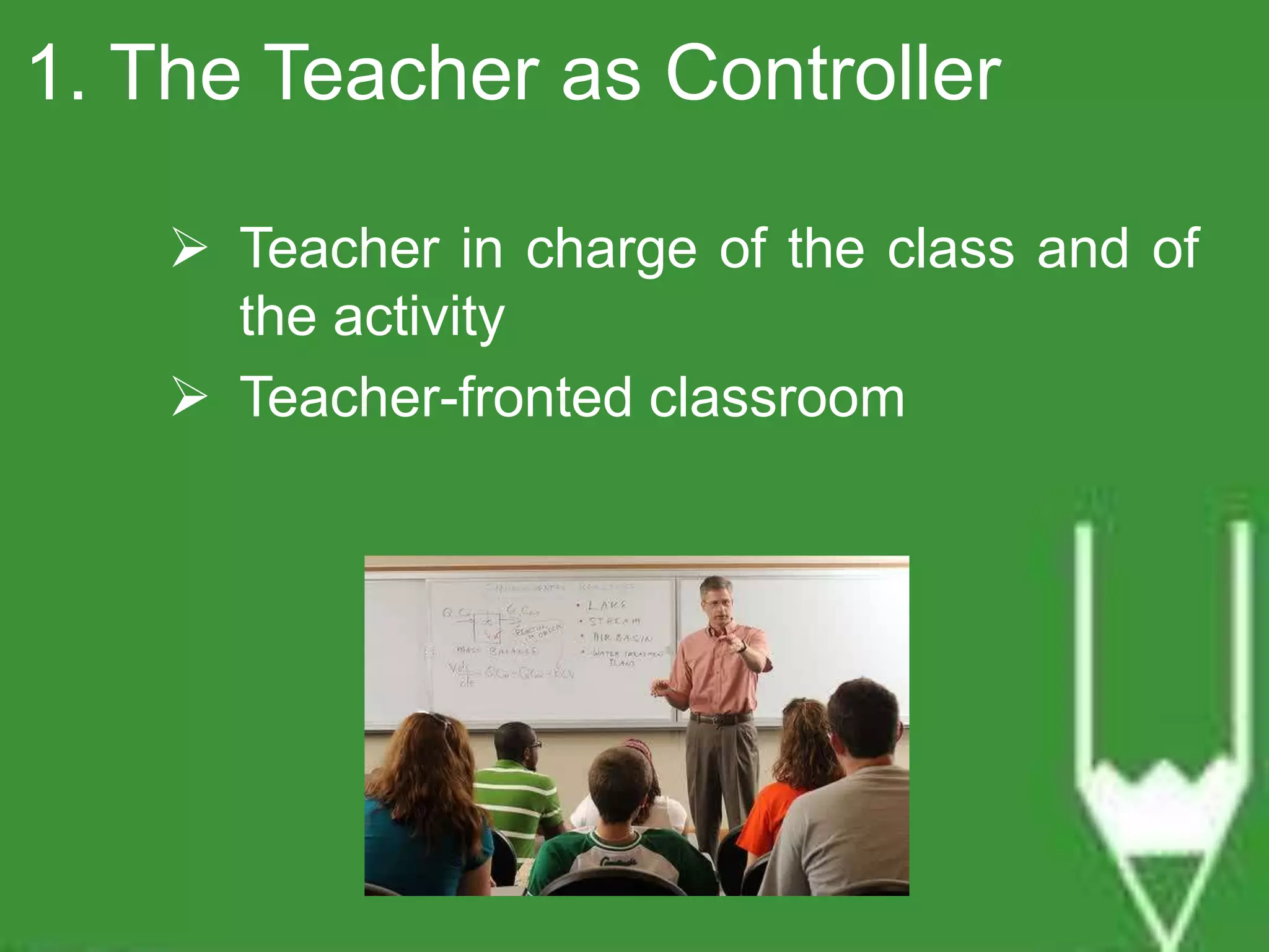 The roles of teachers and learners | PPTX