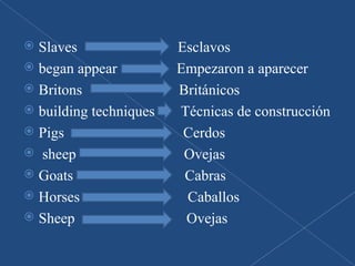 The roman Britain's life | PPT