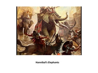 Hannibal’s Elephants

 