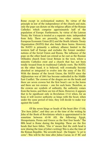 The rome, the holy roman empire and the eu | PDF