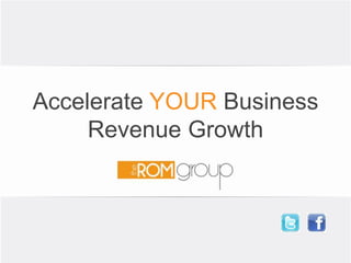 AccelerateYOUR Business Revenue Growth 