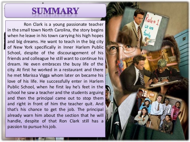 The Ron Clark Story : The Ron Clark Story Movie Esl Worksheet By