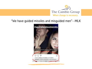 “We have guided missiles and misguided men”--MLK
 