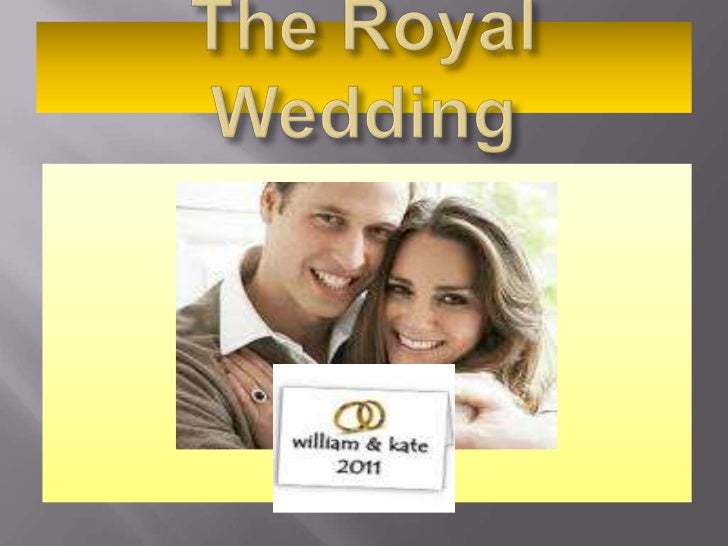 the royal wedding power point presentation
