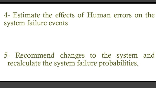 THERP (Technique for Human Error Rate Prediction)