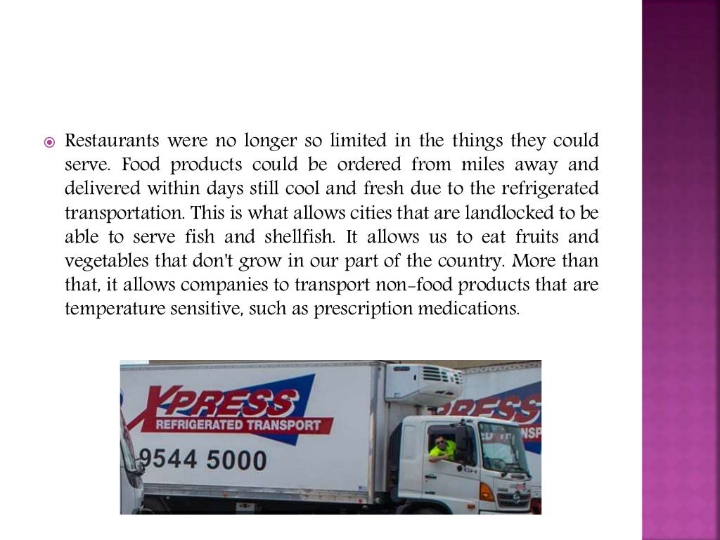 The rugged history of refrigerated transportation cold xpress