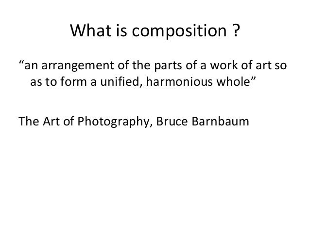 what are the 7 rules of composition