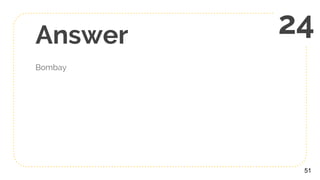 Answer
Bombay
51
24
 