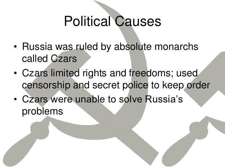 The russian revolution causes 2010