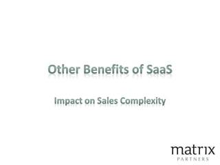 The SaaS business model