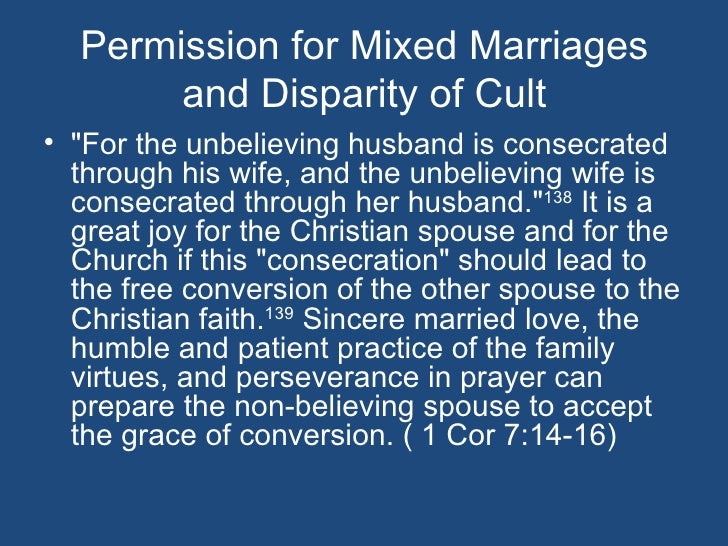Disparity Of Cult Ad Cautelam