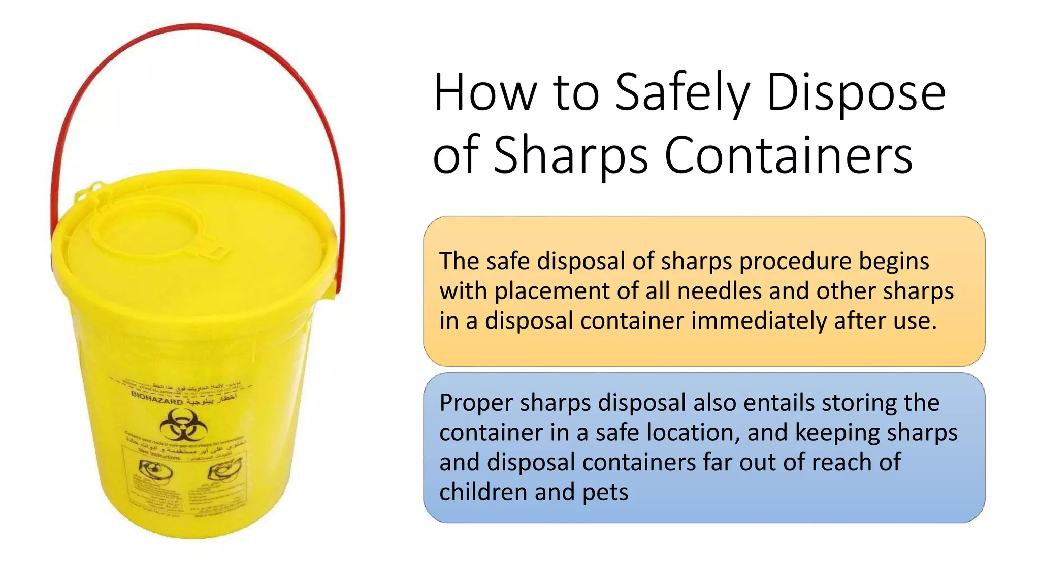 The Safe Handling and Disposal of Sharps.pptx