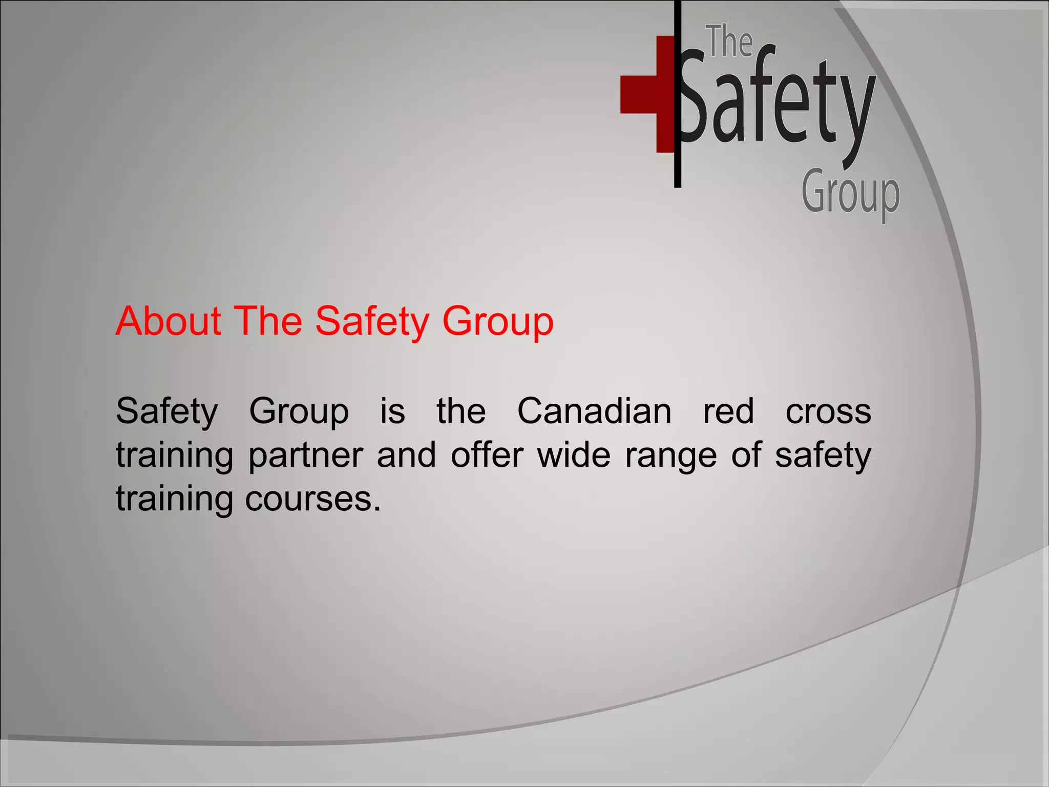 The safety group importance of safety | PPT