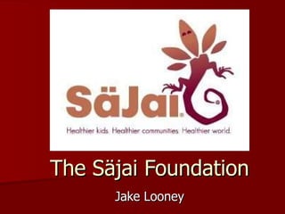 The Säjai Foundation Jake Looney 