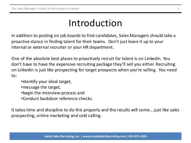 message to hiring manager