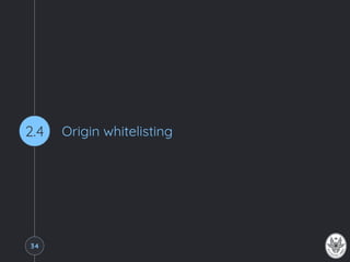 Origin whitelisting2.4
34
 