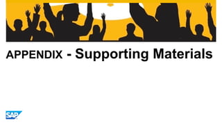 APPENDIX - Supporting Materials
 