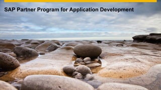 ©  2013 SAP AG. All rights reserved. 37Confidential
SAP Partner Program for Application Development
 