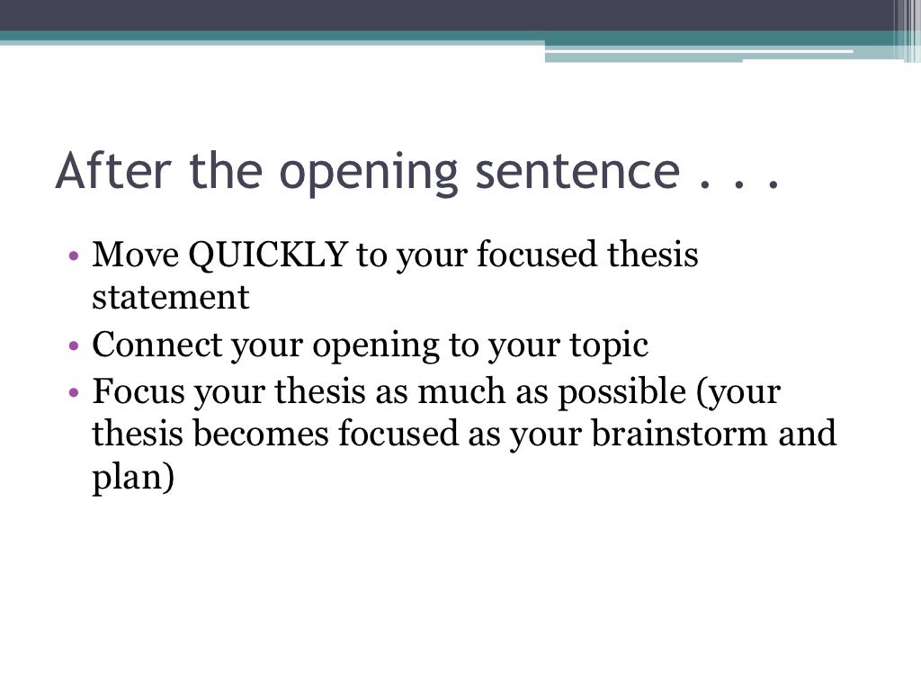 Good introductions for essays examples picture