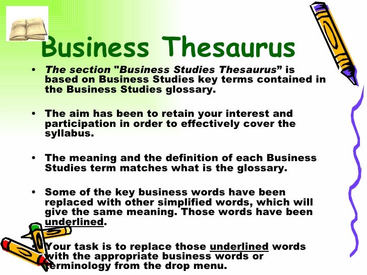 Thesaurus Location