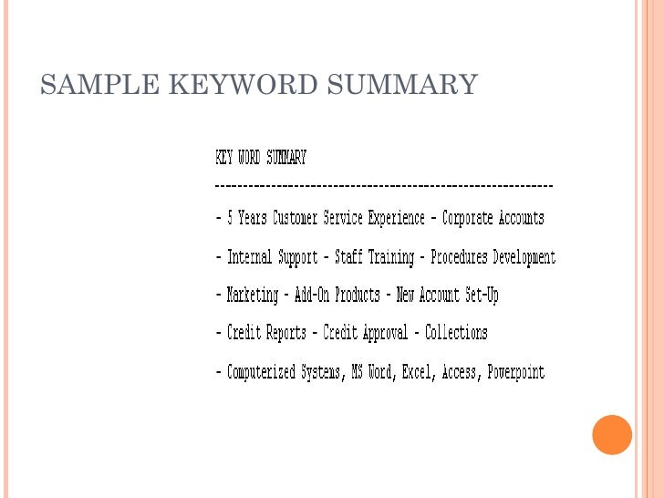 The Scannable Resume The Scannable Resume