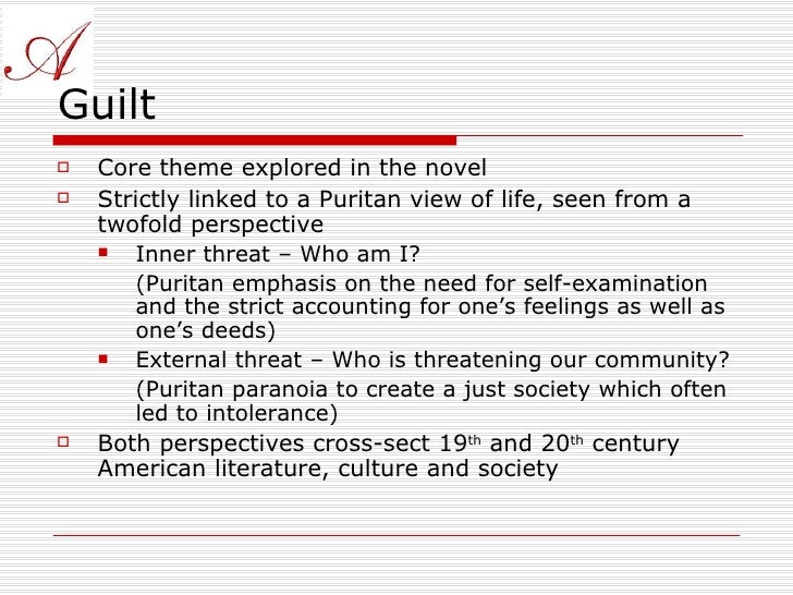 the scarlet letter scarlet letter guilt quotes
