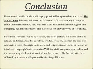 conclusion of the scarlet letter