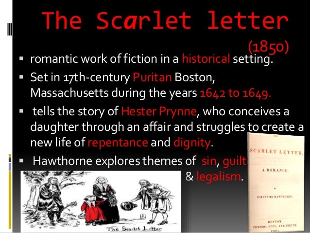 the scarlet letter introduction historical background setting what is the setting of the scarlet letter