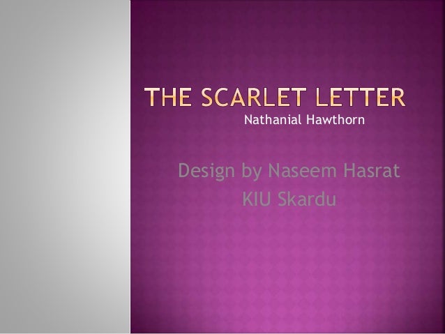 The Scarlet Letter