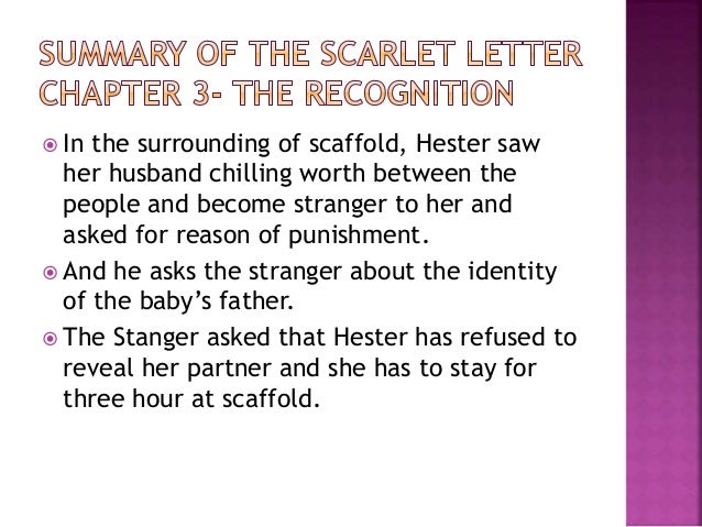 the scarlet letter the scarlet letter chapter 17