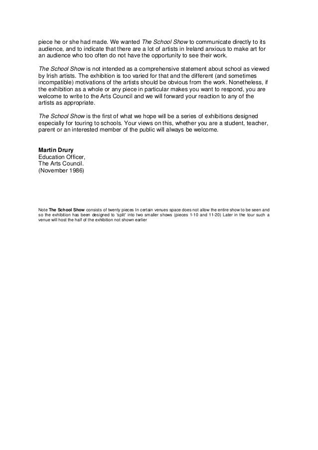 modern film essay novel