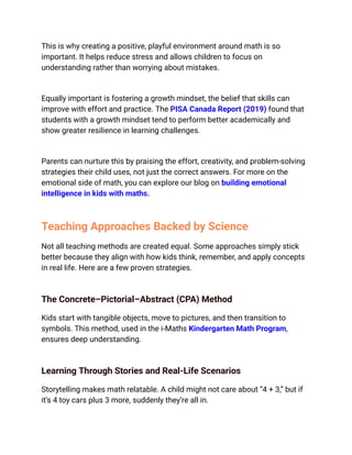 The Hidden Science Behind Math Learning in Kids | PDF