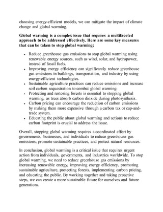 The Science of Climate Change: Understanding Global Warming and its ...