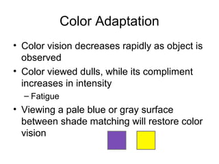 The science of color, light and shade | PPT