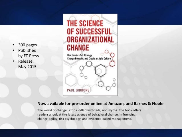 The Science Of Organizational Change Summary And Chapter